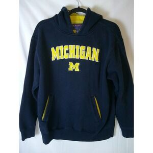 Vintage Champs Team Edition Michigan Wolverines Spellout Hoodie‎ Youth XL NCAA